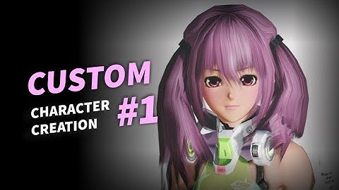 PSO2 Character Creation - Custom #1