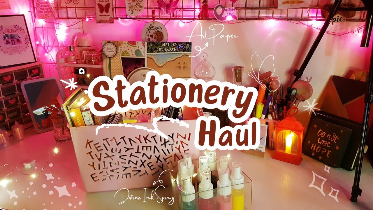 Stationery Haul | My Favorites 2025 | Little Steps to Jannat