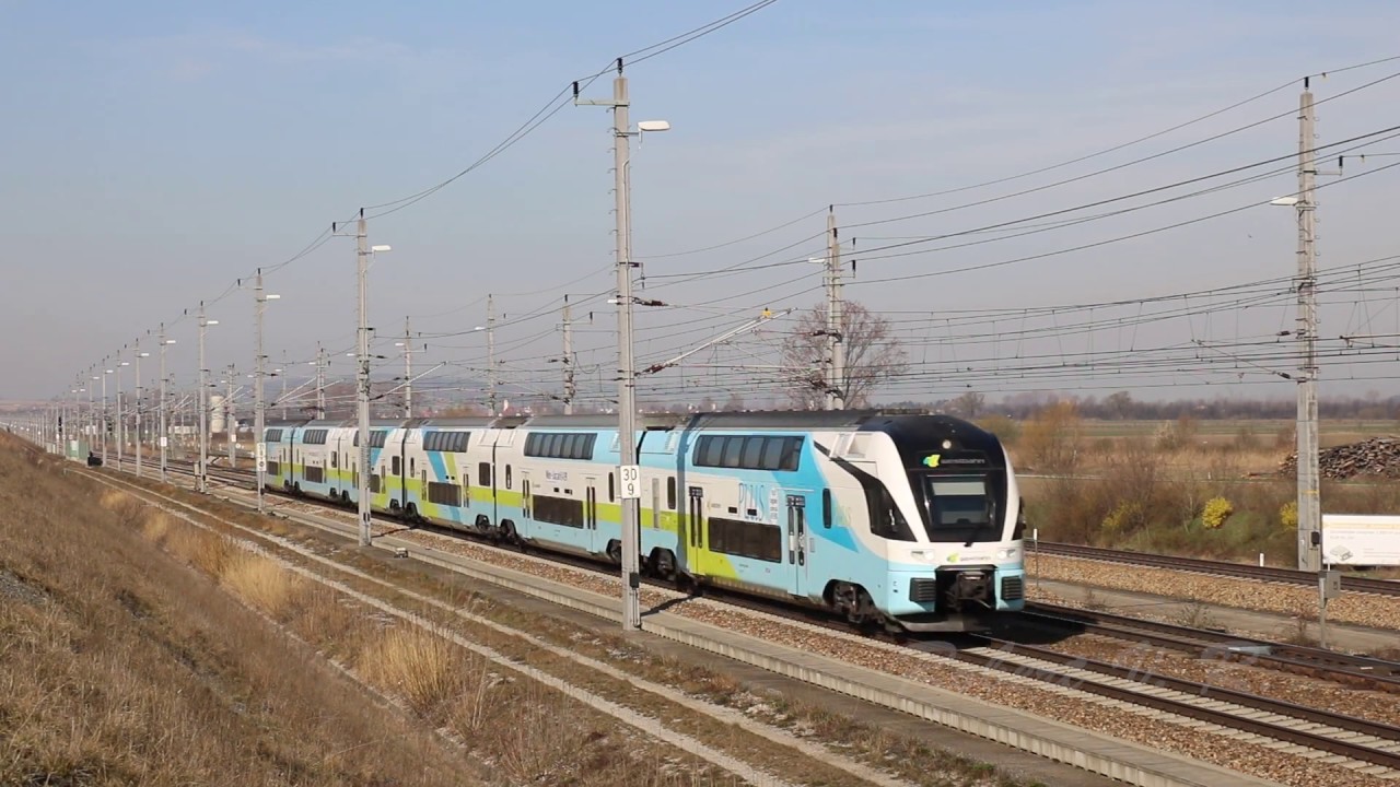 Trains through Tullnerfeld