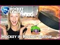 Playing Hockey in Rocket League!