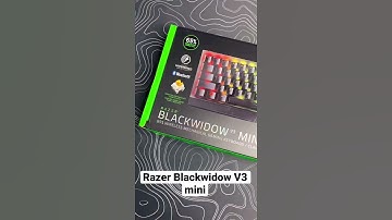 A decent 65% prebuilt keyboard! Blackwidow V3 Mini Hyperspeed Keyboard review / Sound test #Razer