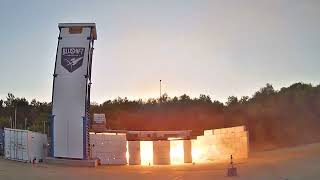 Rocket Engine Hot Fire Test by bluShift Aerospace - Flight-Duration 60sec Test