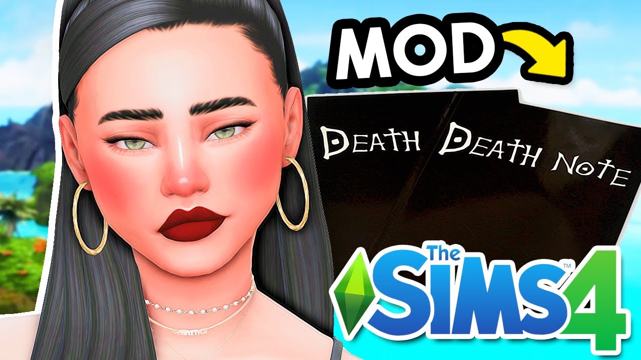 MOD DEATH NOTE NO THE SIMS 4! M4T3 QUALQUER SIM KKKKKK - YouTube