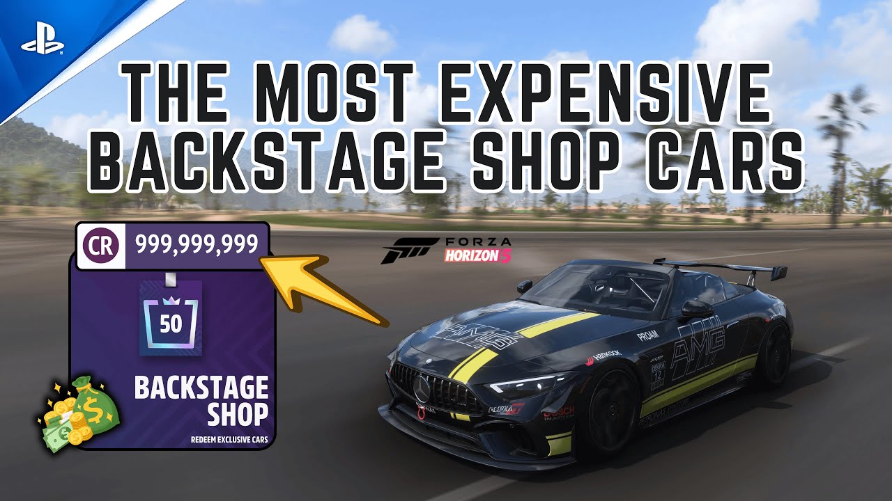 Самые дорогие автомобили для закулисной мастерской 2026 года | FH5