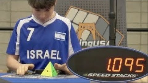 I Won the Largest Round of Pyraminx Ever