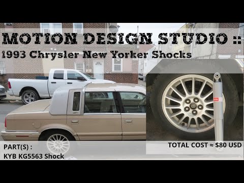 1993 Chrysler New Yorker Shocks
