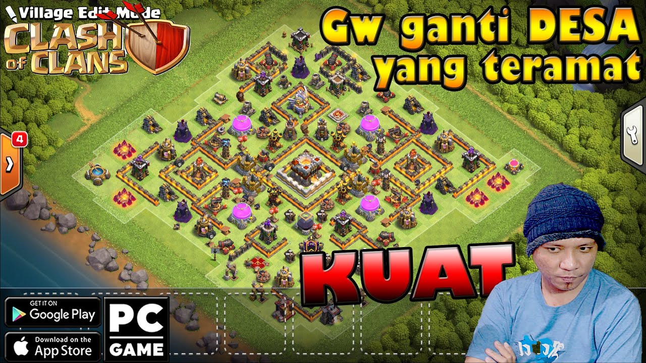 Gw ganti Base DESA gw dengan PRESET DESA TERKUAT!! Clash