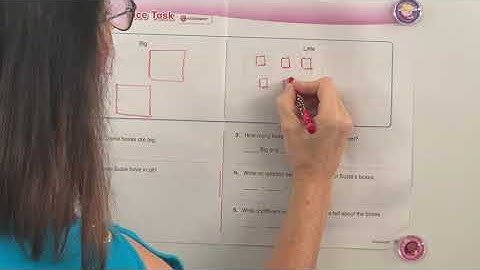 1 Performance Task  Envision Math First Grade Topic 1 Test