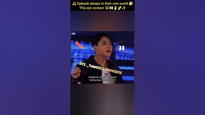 💑Taekook is always in the own world🐰👀🐻🌈✨#vkook #taekook #v #jungkook #bts #btsarmy