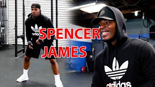 SPENCER JAMES IMPRESSED ME DURING THIS WORKOUT