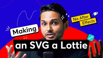 #6 Turning an SVG into a Lottie (without After Effects) | Saptarshi