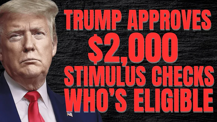 YES! $2,000 Stimulus Checks APPROVED By President Trump!