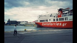 Greek Ferry sailing from Piraeus