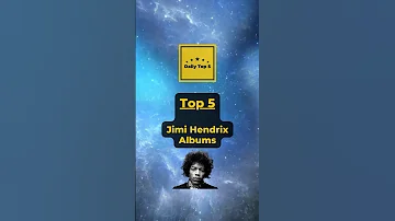 Top 5: Jimi Hendrix Albums #shorts #top5 #jimihendrix #albums