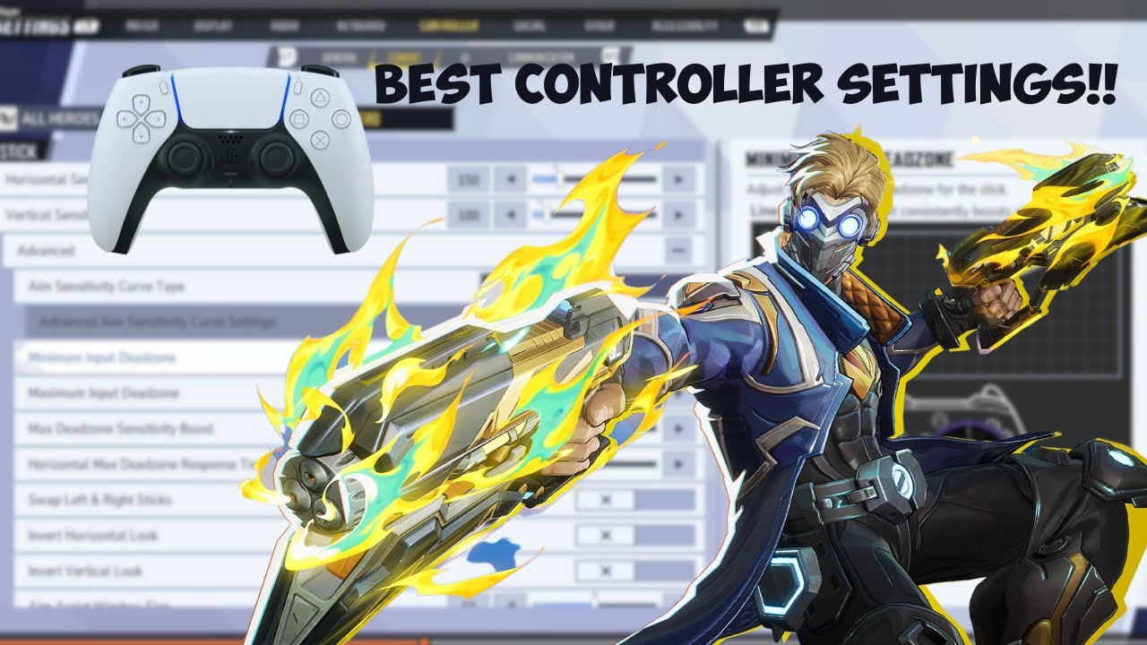 *ЛУЧШИЕ* настройки контроллера для Звездного Лорда в Marvel Rivals (PS5/XBOX/PS4/ПК)