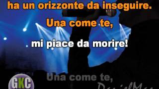 Miniatura de vídeo de "Cesare Cremonini - Una come te  karaoke instrumental"