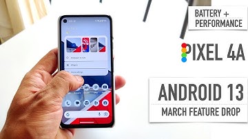 Android 13 Battery and Performance : PIXEL 4A after 900 days