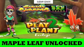 Subway Surfers Vancouver Olivia Unlocks Maple Leaf