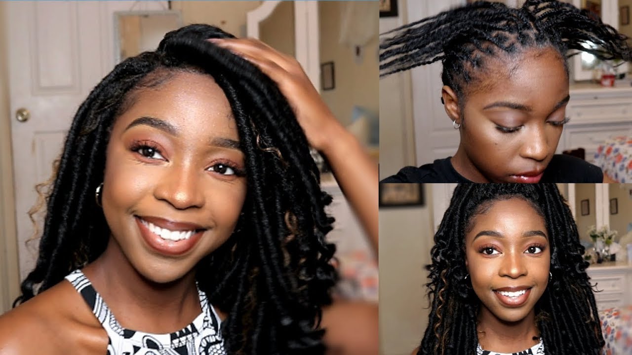 Faux Locs Easy Method Beginner Goddess Locs Hair Giveaway