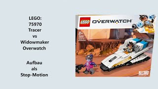 LEGO Overwatch - Tracer vs Widowmaker 75970 - (Aufbau als #stopmotion )