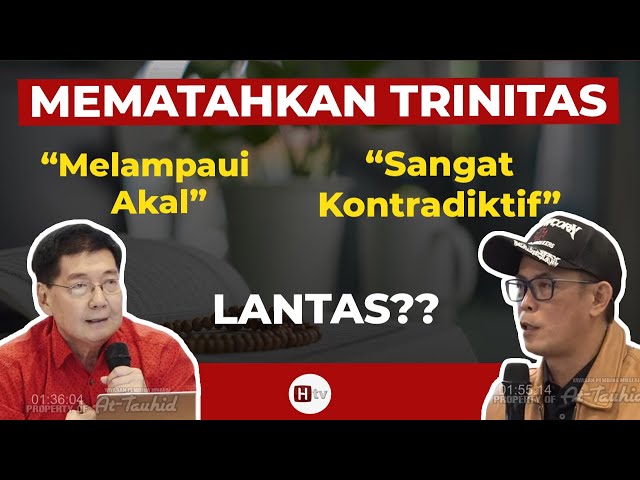 DEBAT CERDAS ISLAM VS KRISTEN: Mematahkan Argumen Trinitas | Dony Tan Debat class=