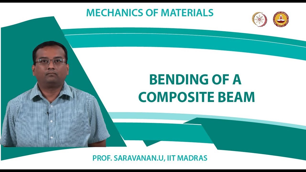 Bending of a composite beam - YouTube