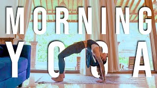 MORNING YOGA - Full Body, Gentle, Grounding, At-Home Yoga Stretches for Energy || 20 mins