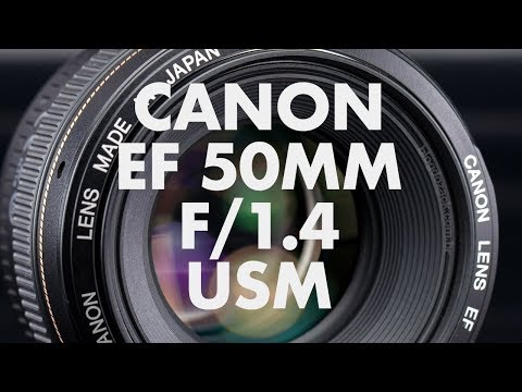 Lens Data - Canon EF 50mm f/1.4 USM Review