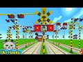 踏切 アニメ Train Railway Railroad Crossing Animation Minecraft m016