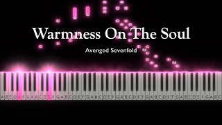 Video thumbnail of "Warmness On The Soul - Avenged Sevenfold | Piano Tutorial by Andre Panggabean"