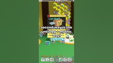 Get Mythic Bees FAST With This Method! | Roblox Bee Swarm Simulator  #shorts #roblox