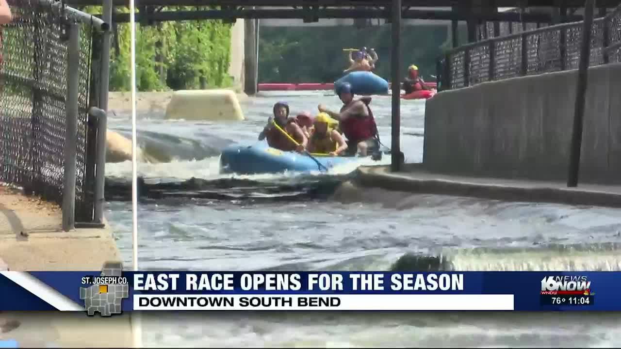 South Bend’s East Race Waterway is now open for summer