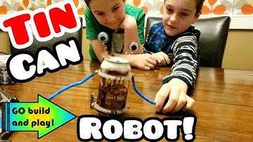 4M Tin Can Robot Review: a great robot project for children!