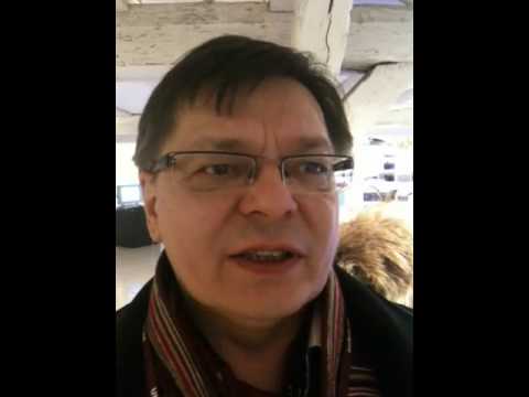 Qik - Inuit Day - Olav Mathis Eira, VP, Saami Coun...