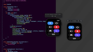 SwiftUI Tutorial - Create a ControlView in watchOS using Xcode 13