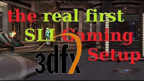 Quake 3 Introduction with 3Dfx Voodoo 1 SLI