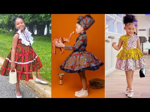 GAAN Children Ankara Gown With Waist Belt price from jumia in Nigeria -  Yaoota!