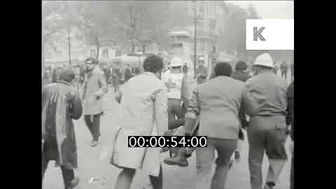 1968 Paris Student Protests, Riot Police