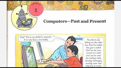 Class-4, Computer, Chapter-1, Computers - Past and Present, by - Natwar