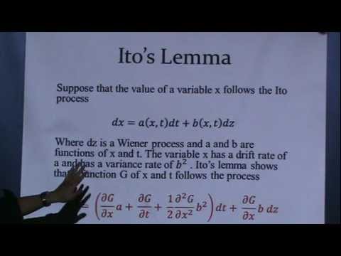 ito formula example Stochastic calculus worked examples of applying ito's lemma.