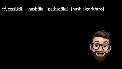How to verify integrity of downloads with hash algorithms (MD5,SHA256,SHA512,...) in Windows