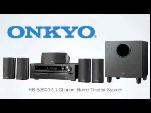 ONKYO  HT-S3500 5.1-Channel Home Theater Receiver/Speaker Package