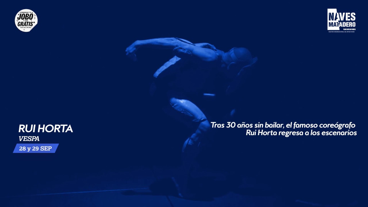 Rui Horta en Naves Matadero. Septiembre 2018