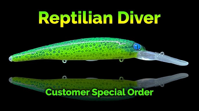 Crusty Cranks - Blue Shad Lipless Crank baits - Beginner Lure Painting - Airbrush  Fishing Lures 