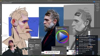 Stylized art study and chatting, realism vs stylization ✏️