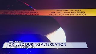 Police identify 2 men shot, killed in Prince George's County parking lot