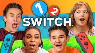 1-2-SWITCH TOURNAMENT - Nintendo Switch (Teens React: Gaming)