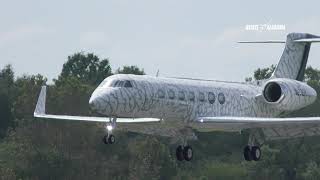 Michael Jordan's Private Jet #N236MJ #N239MJ - YouTube
