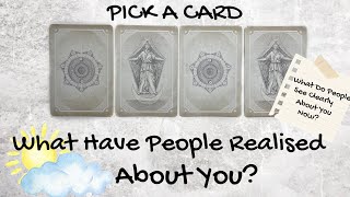 PICK A CARD 🔮 What Are People Realising About You? 👁️ What Do People See Clearly Now? ⛅️