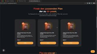 AI Suite für TYPO3 ✨ Dashboard Übersicht